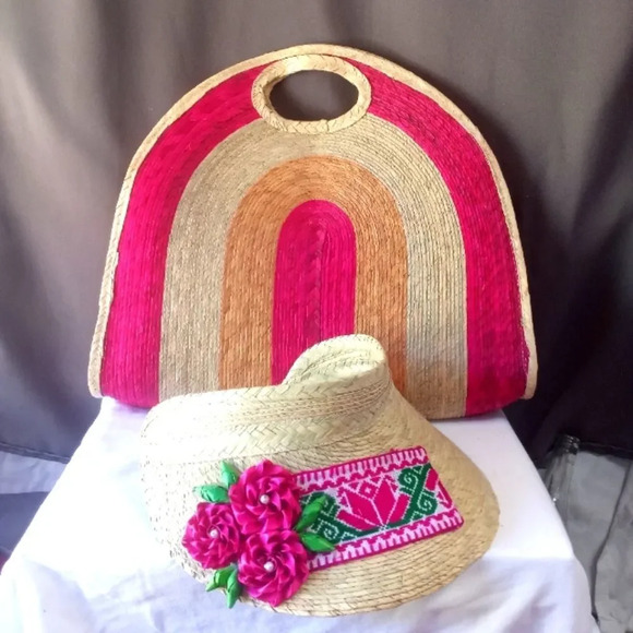 #New set visor and bag hadmade - Picture 1 of 5
